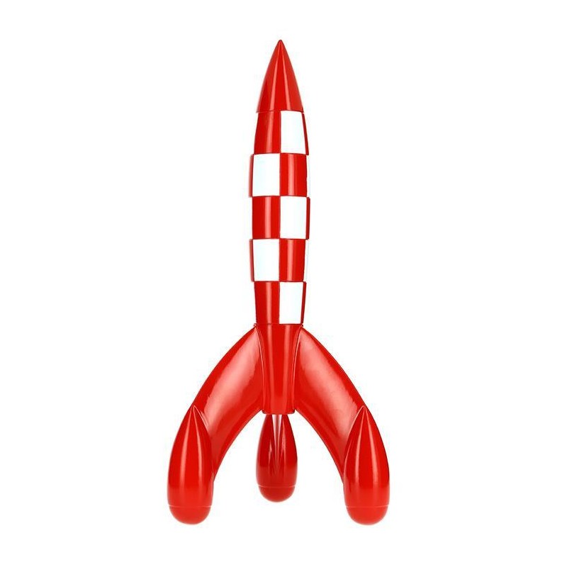 Tintin - Resin - Klassisk Raket 90cm Tintin - Resin - Klassisk Raket 90cm