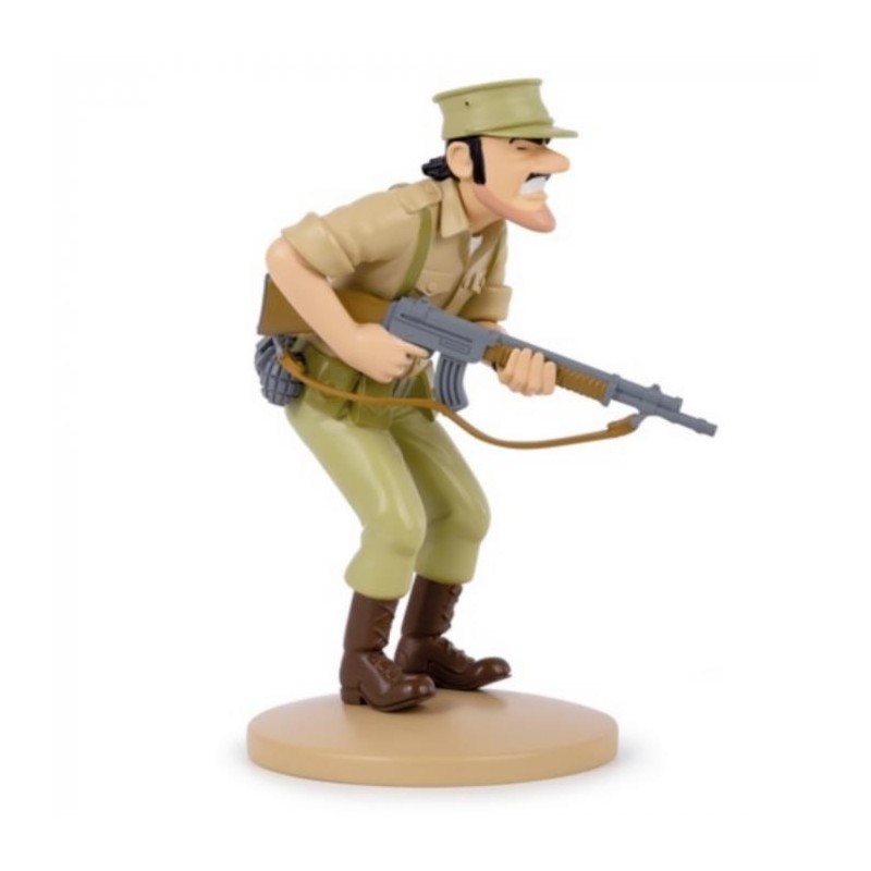 Tintin - Statyett - Alcazar i uniform Tintin - Statyett - Alcazar i uniform