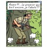 Tintin - Statyett -  Alcazar i uniform