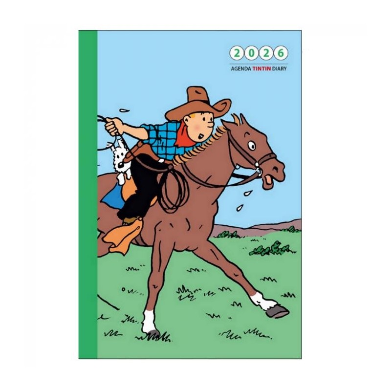 Tintin - Kalender bok 10 x 15 cm 2026