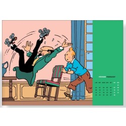 Tintin - Kalender bok 16 x 21 cm 2026