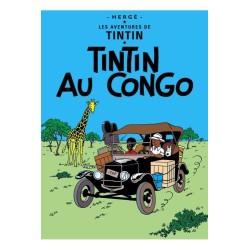 Poster - Tintin au Congo - Tintin i Kongo
