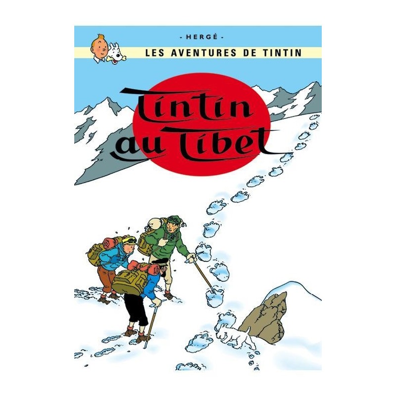 Poster - Tintin au Tibet - Tintin i Tibet