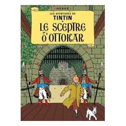 Poster - Tintin Le Sceptre d'Ottokar - Kung Ottokars spira