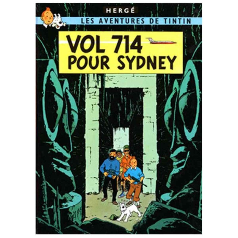Poster - Tintin Vol 714 pour Sydney - Plan 714 till Sydney Poster - Tintin Vol 714 pour Sydney - Plan 714 till Sydney