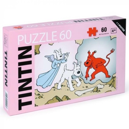 Tintin - Pussel - Milou, Ängel och Djävul