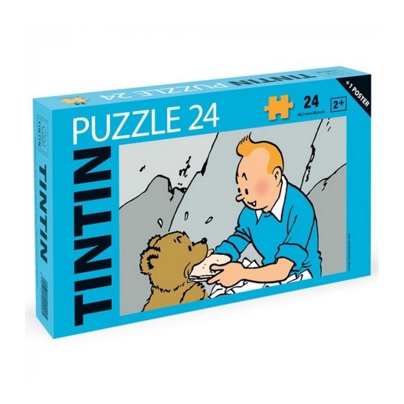 Tintin - Pussel - Tintin och björnungen